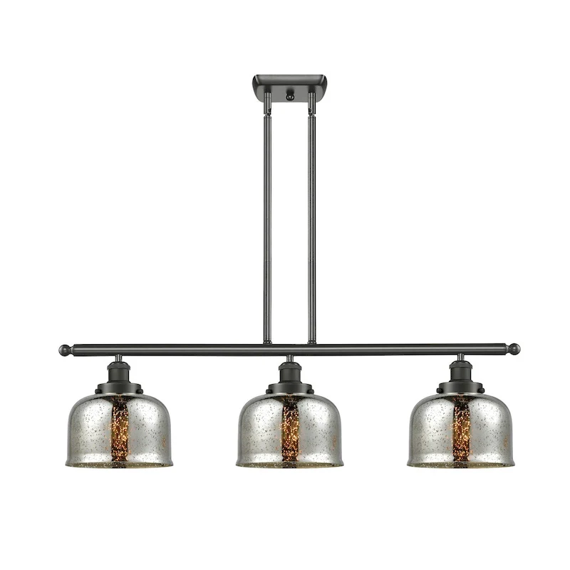 Innovations Lighting Bell - 3 Light 36  Island Light - 8  Shade