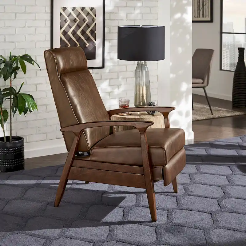 25.75 Wide Mid-Century Recliner