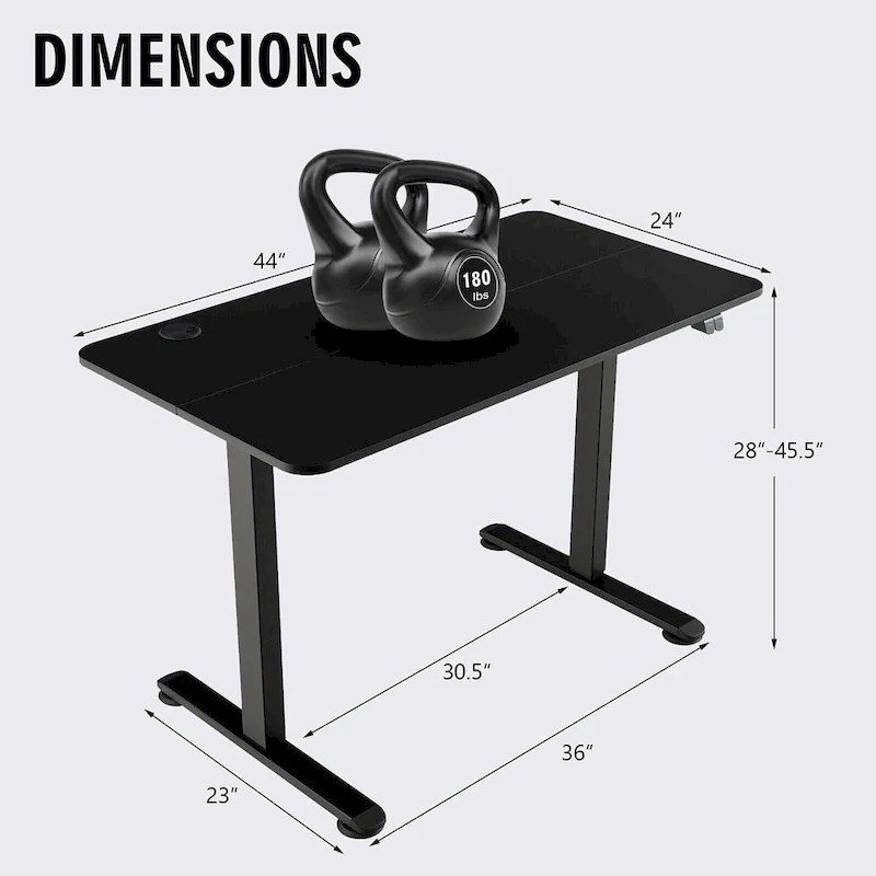 Electric Standing Desk — Adjustable Computer Desk