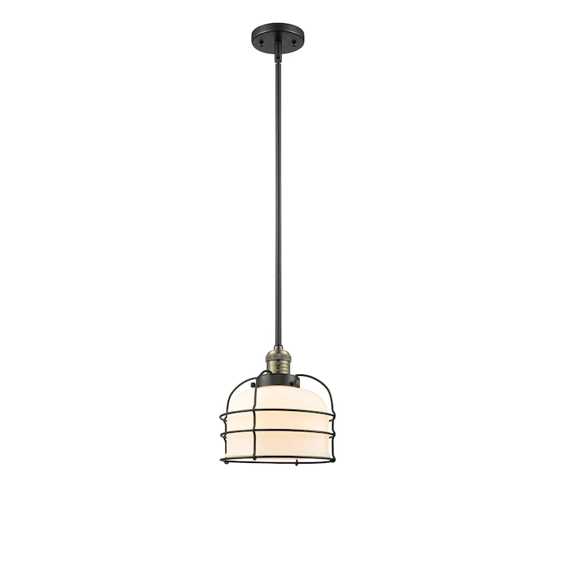 Innovations Lighting Bell Cage - 1 Light 9  Mini Pendant