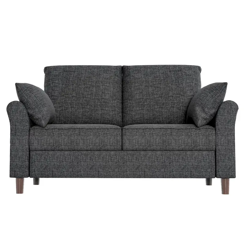 Polyester 3-Seat and 2-Seat Sofa with Cushions