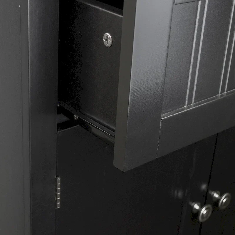 Microwave & Coffee Maker Utility Cabinet