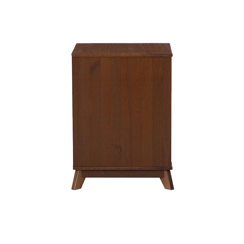 Purcell Pine Wood 3-Piece Bedroom Set with 6-Drawer Dresser and 3-Drawer Nightstands (Set of 2)