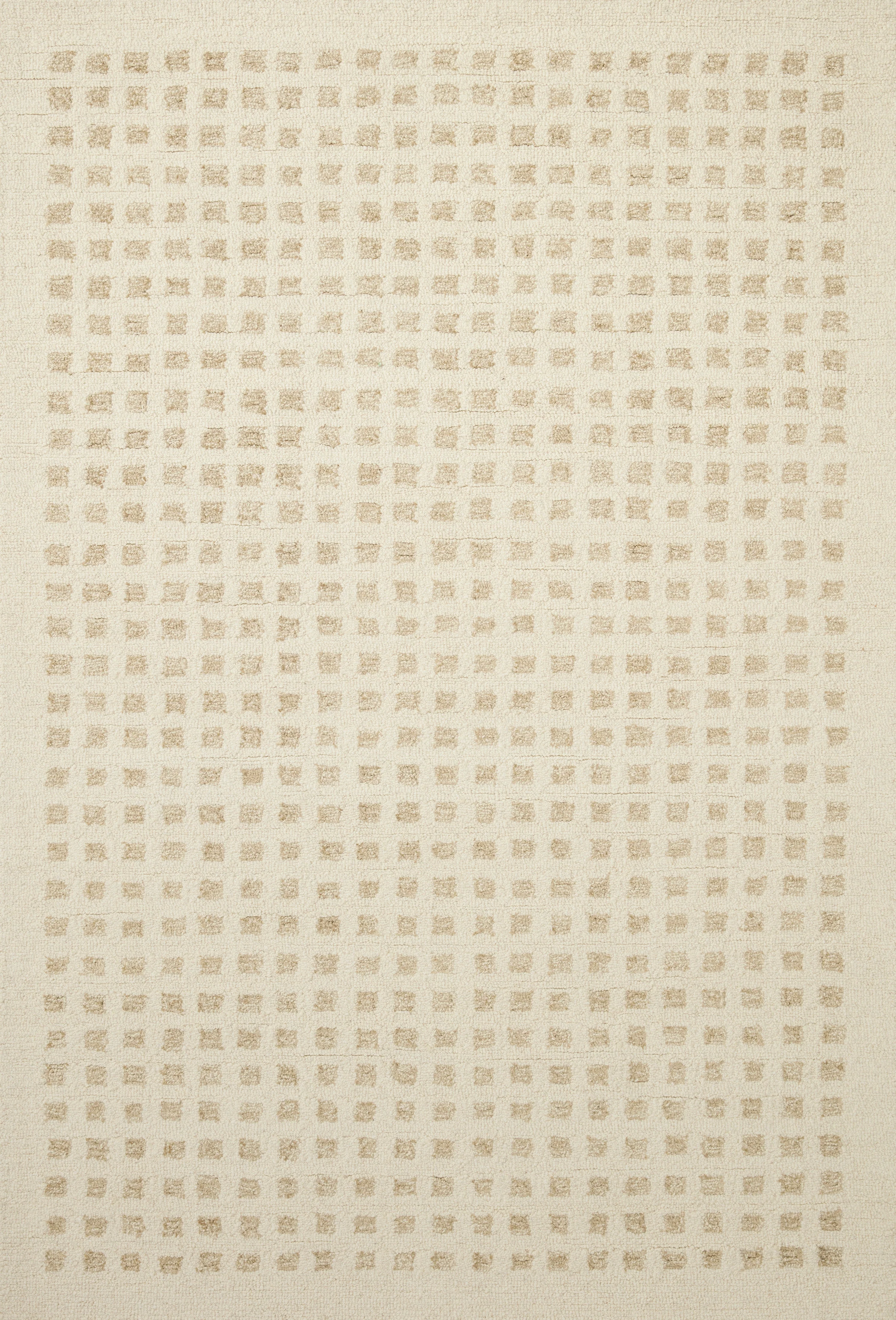 Polly Ivory and Natural Rug