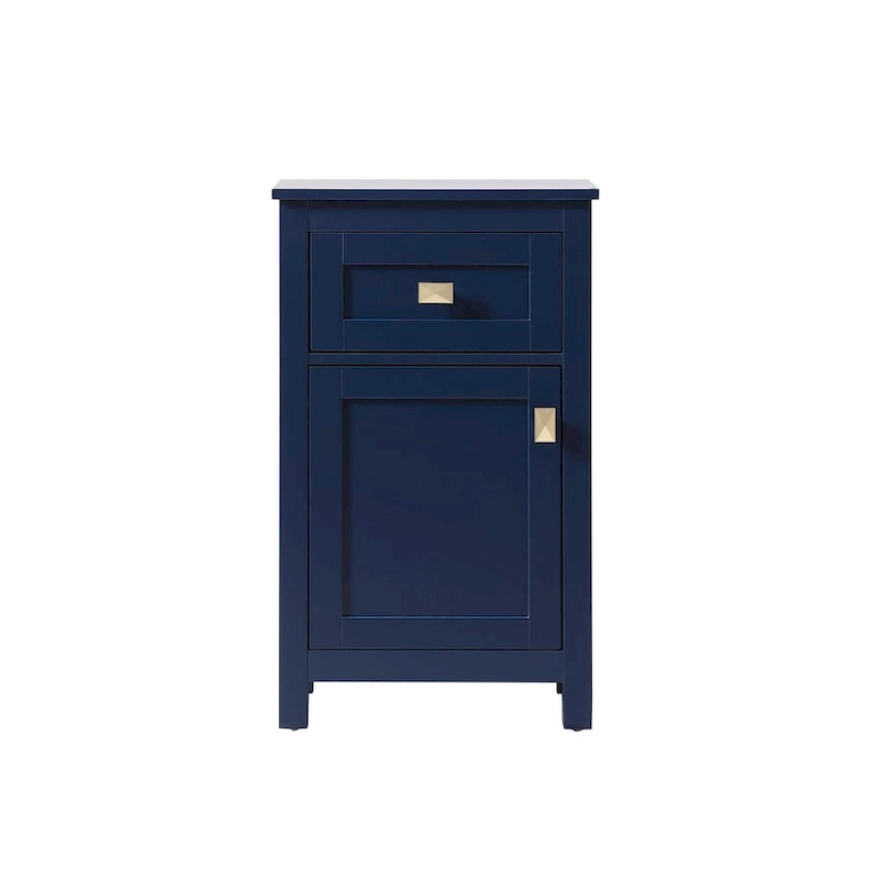 Indigo Home 18 Inch Bathroom Storage Freedstanding Cabinet