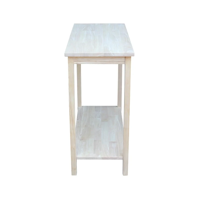 The Gray Barn Moonshine Unfinished Accent Table
