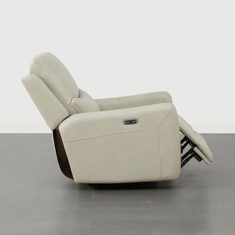 Adalyn Power Swivel Glider Recliner with Lumbar Pillow
