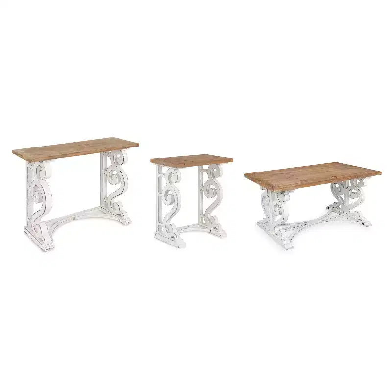 Kate and Laurel Wyldwood Wood Console Table