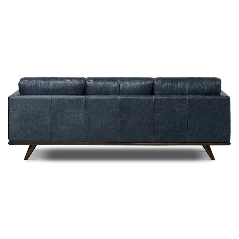 Poly & Bark Nolita 85 Sofa - Full Grain Genuine Italian Leather