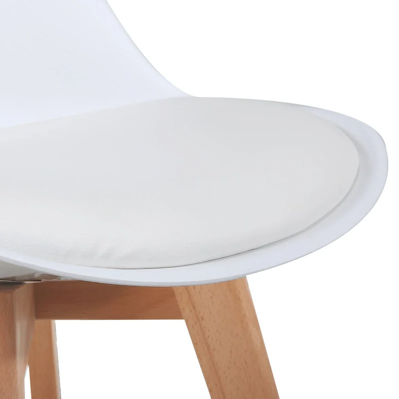 Dining Chairs Wooden Desk Chairs No Wheels Set of 2