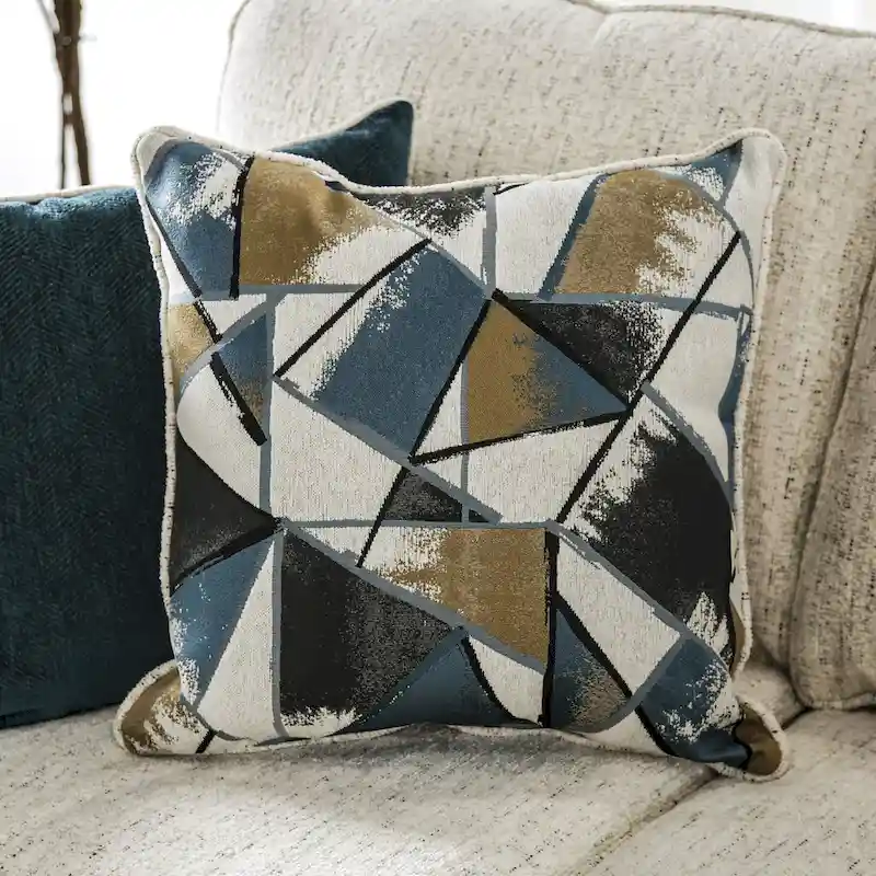 Mecia Transitional Chenille Rolled Arms 2-Piece Sofa Set by Furniture of America