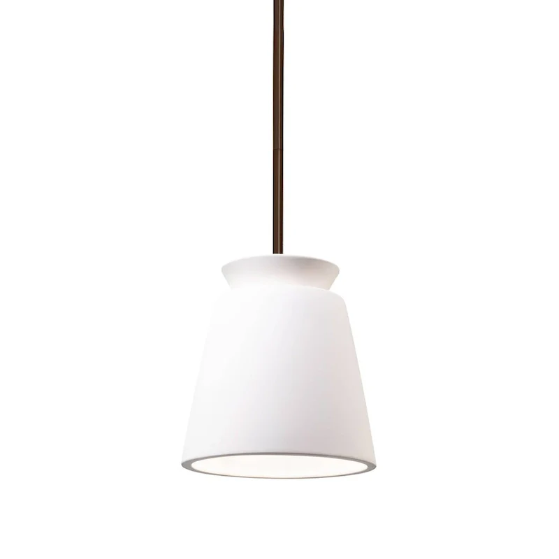 Justice Design Group Small Trapezoid Pendant - Rigid Stem