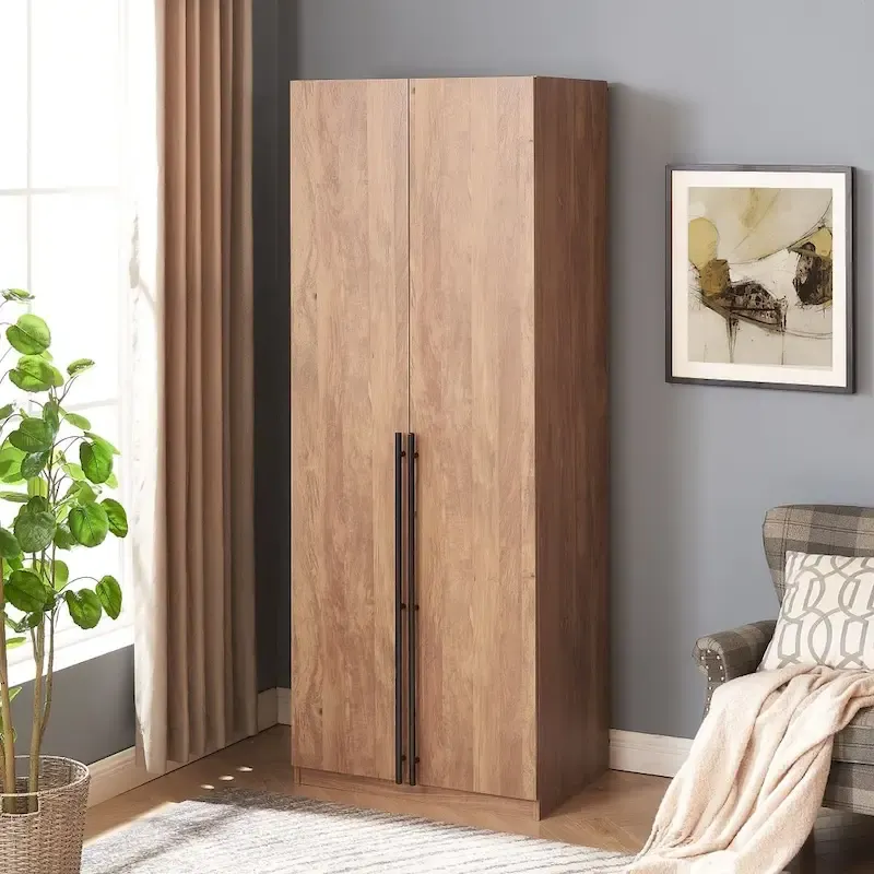 Manhattan Comfort Lee Modern 1.0 Freestanding Wardrobe Closet Armoire
