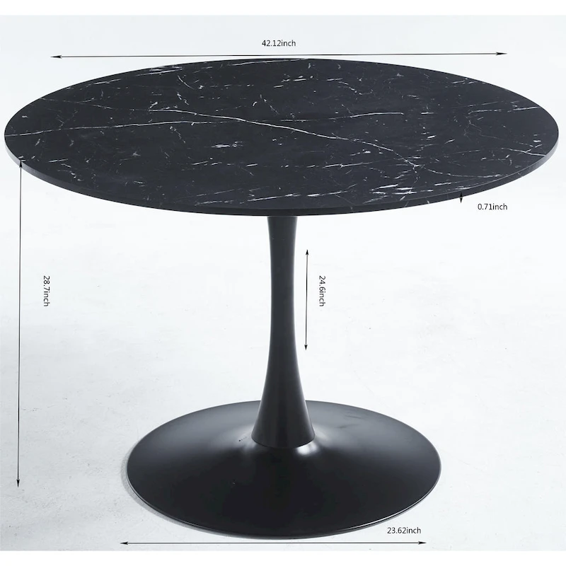 Industrial-Chic Table(Dining/Coffee/Console Multi-Use)