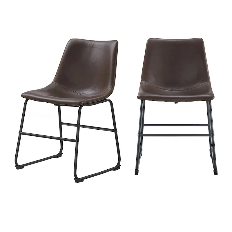 Faux Leather Dining Chair (Set of 2)