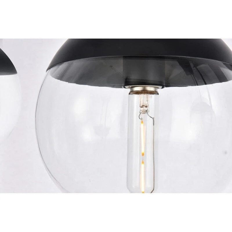 7-Light 54 inch Pendant with Clear Glass