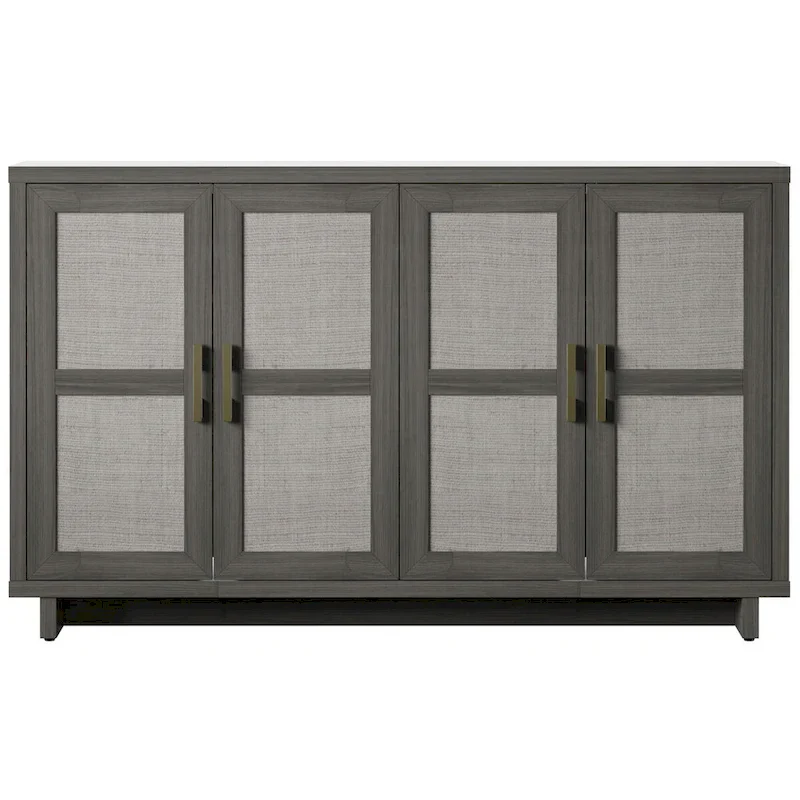 Coastal Sideboard with Linen Inspired Accents