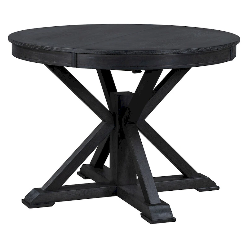 Retro Functional Extendable Dining Table with a 12