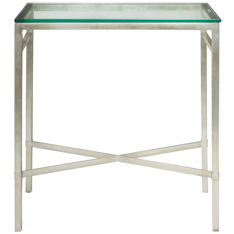 SAFAVIEH Couture Vallie Side Table - 22 W x 13 D x 25 H - 22Wx13Dx25H