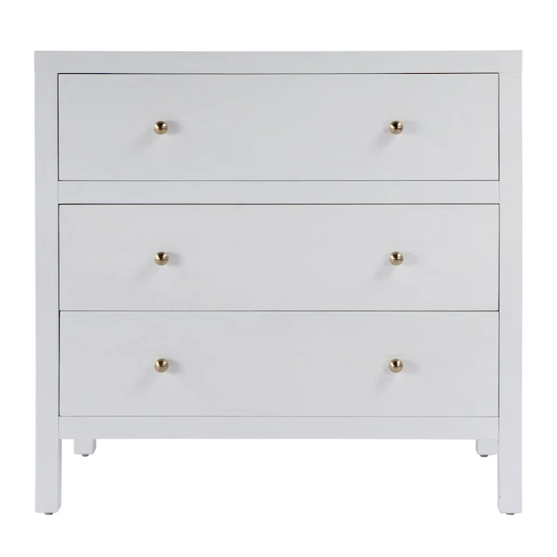 3-Drawer Wood Dresser