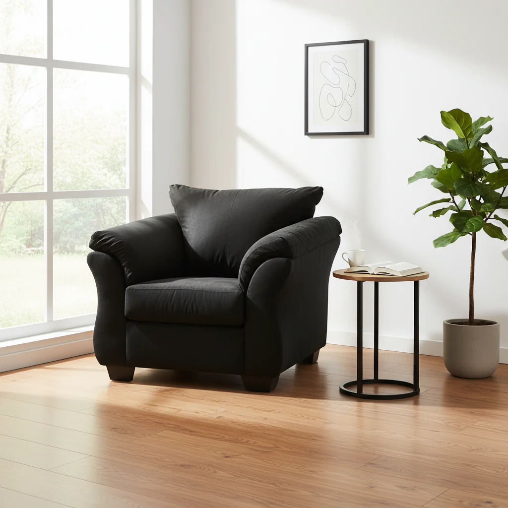 Contemporary Black Chair