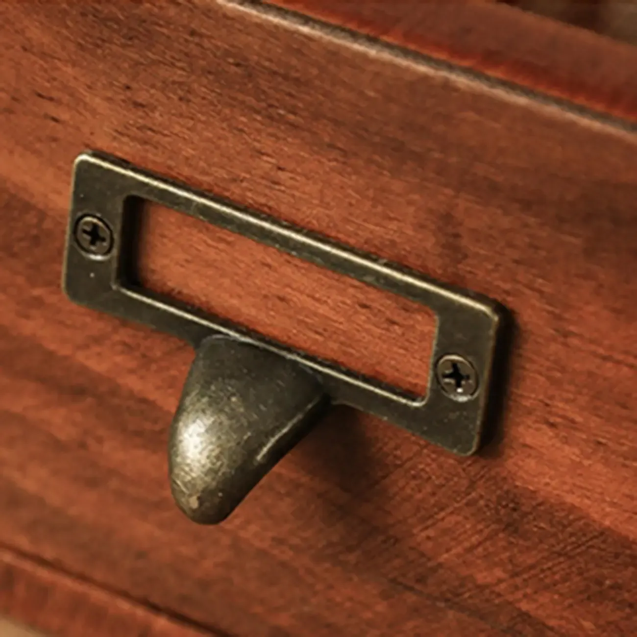 Elegant Freestanding Wooden Display Cabinet with Drawers