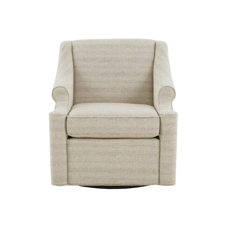 Madison Park Benton Tan 360 degree Swivel Glider Chair