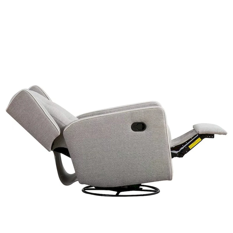 Racing Swivel Rocker Recliner Chair Single Seat Set of two