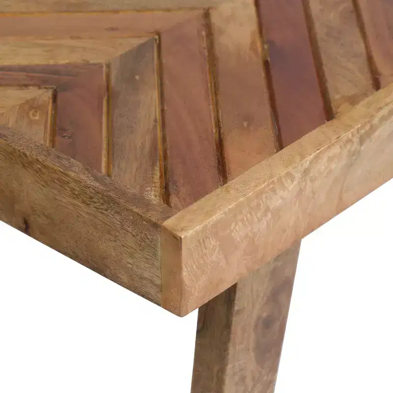 GDFStudio Hawley Boho Handmade Mango Wood Bench
