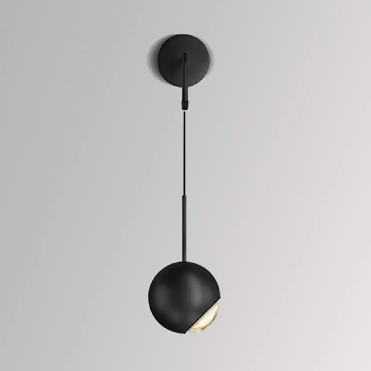 Adjustable Stylish Bedside Globe LED Wall Sconce in Dimmable