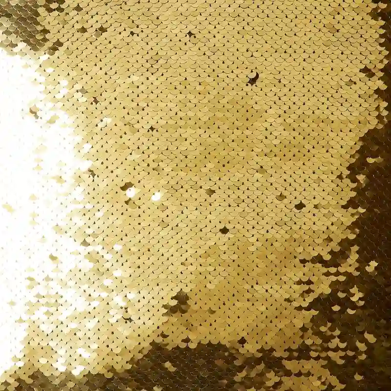 Reversible Sequin Mermaid Pouf