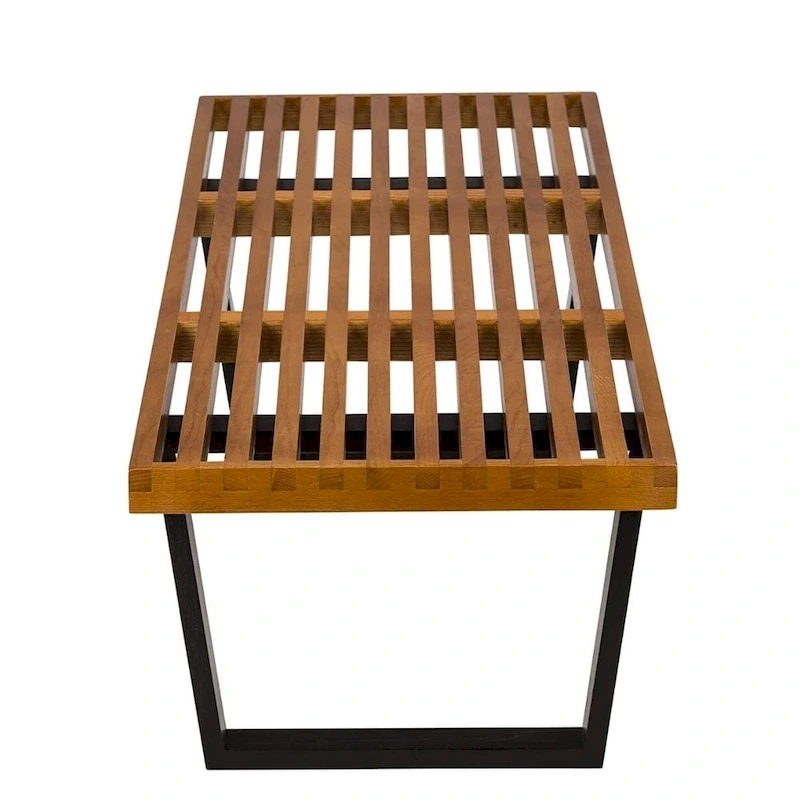 Nelson WOOD SLATE Bench (48) - 14.5Hx48Wx18.5D