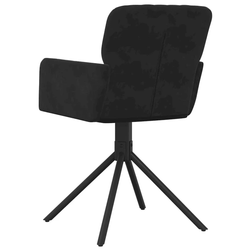vidaXL Swivel Dining Chairs 2 Pcs Modern Accent Upholstered Side Chair Velvet - 20.3 x 23.2 x 32.9