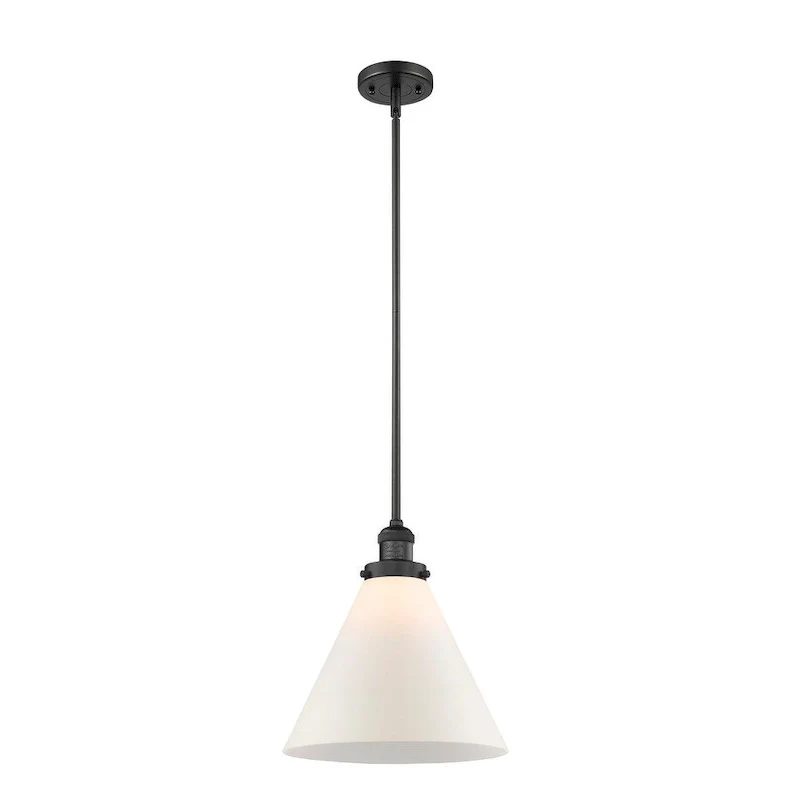 Innovations Lighting X-Large Cone Single Light 12  Wide Pendant with