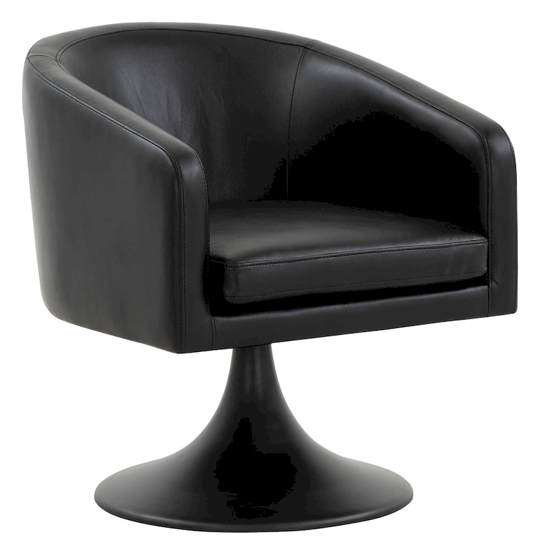 SAFAVIEH Couture Tela Pedestal Chair - 27.6  W x 29.7  L x 31.9  H - 27Wx30Dx32H