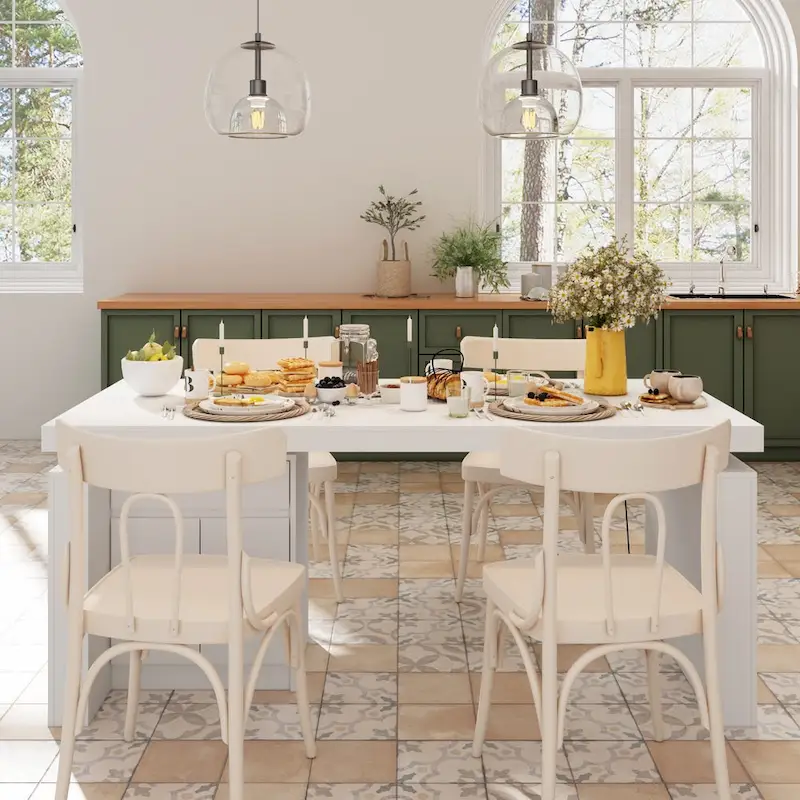 White Electric Height-Adjustable Desk with Side Storage Cabinet – Single User