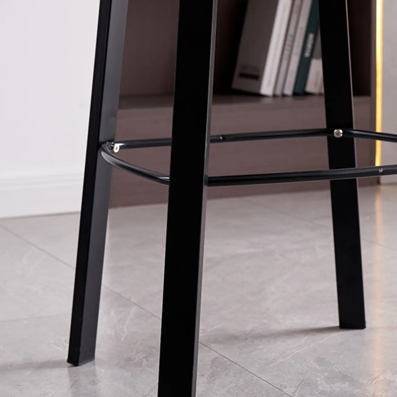 Bar Height Modern Plastic Armless Bar Stools