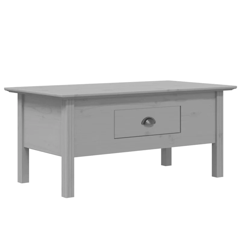 Solid Pine Coffee Table / Living Room Accent Side Table — 39.4