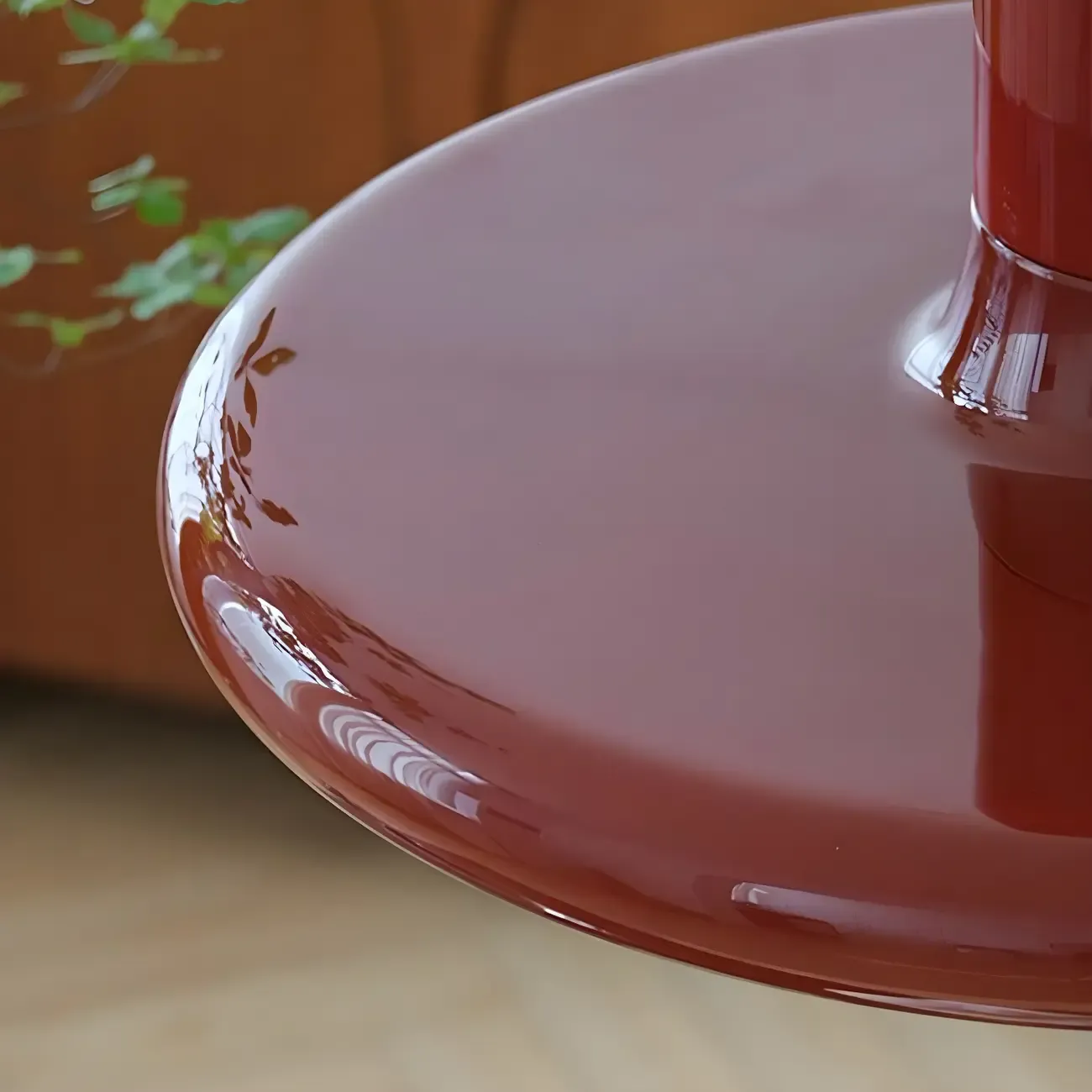 Modern Red Iron UFO Hanging Pendant Light