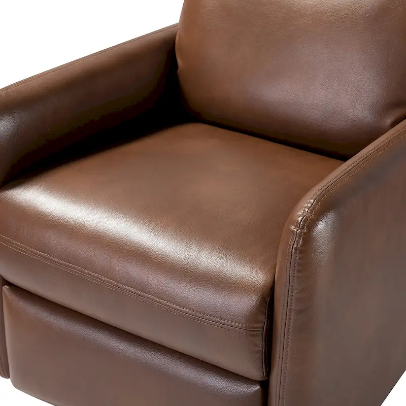 Lyle Manual Swivel Recliner with Metal Base