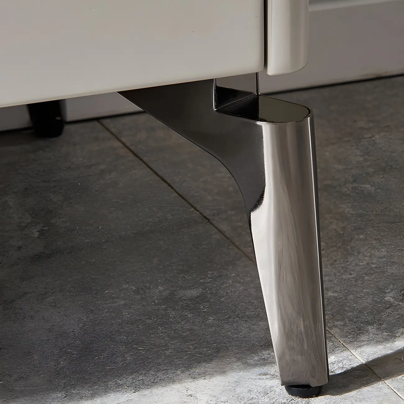 Modern Stone Countertop Sideboard with Cabinets