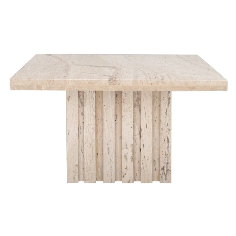 Square Marble Accent Table — 21
