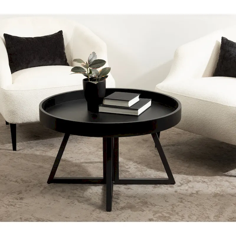 Kate and Laurel Avery 30-inch Round Coffee Table - 30 Diameter