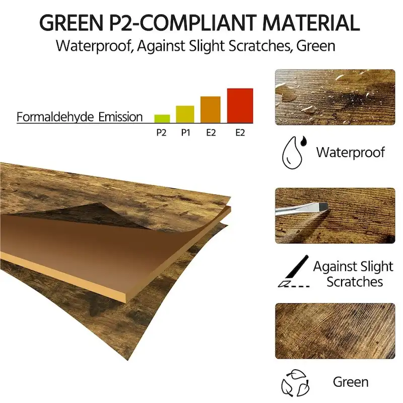 Rolling File Cabinet with 2 Drawers and 2 Open Shelves