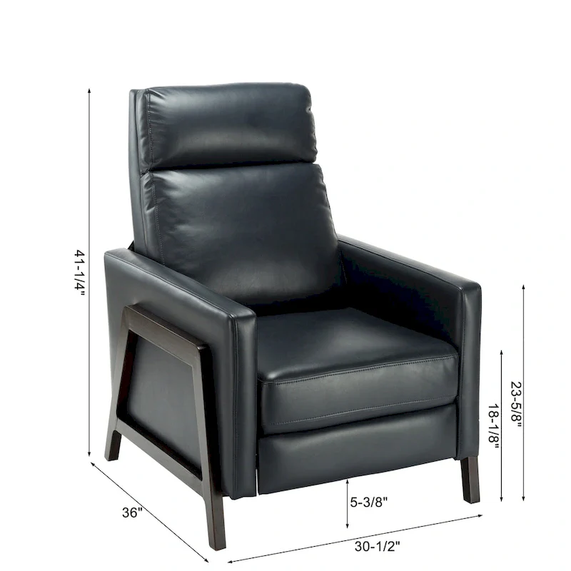 Milo Modern Push Back Recliner by Greyson Living