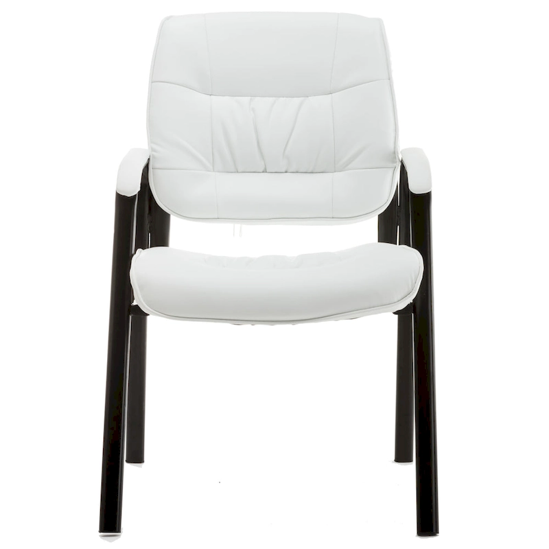 BTExpert Premium Leather Office Executive Waiting Room Guest/Reception Side Conference Chair