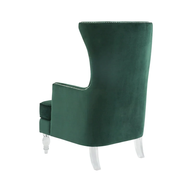 SAFAVIEH Couture Cath Modern Wingback Chair - 29Wx32Dx45H