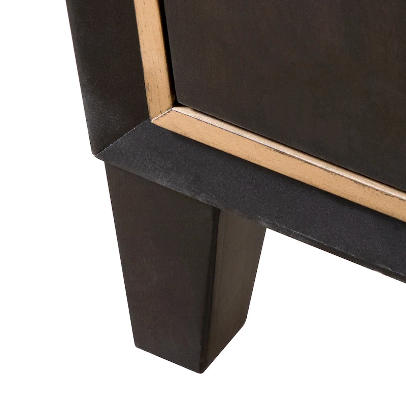 Furniture of America Nyx Modern 5-Drawer Espresso Solid Wood Chest