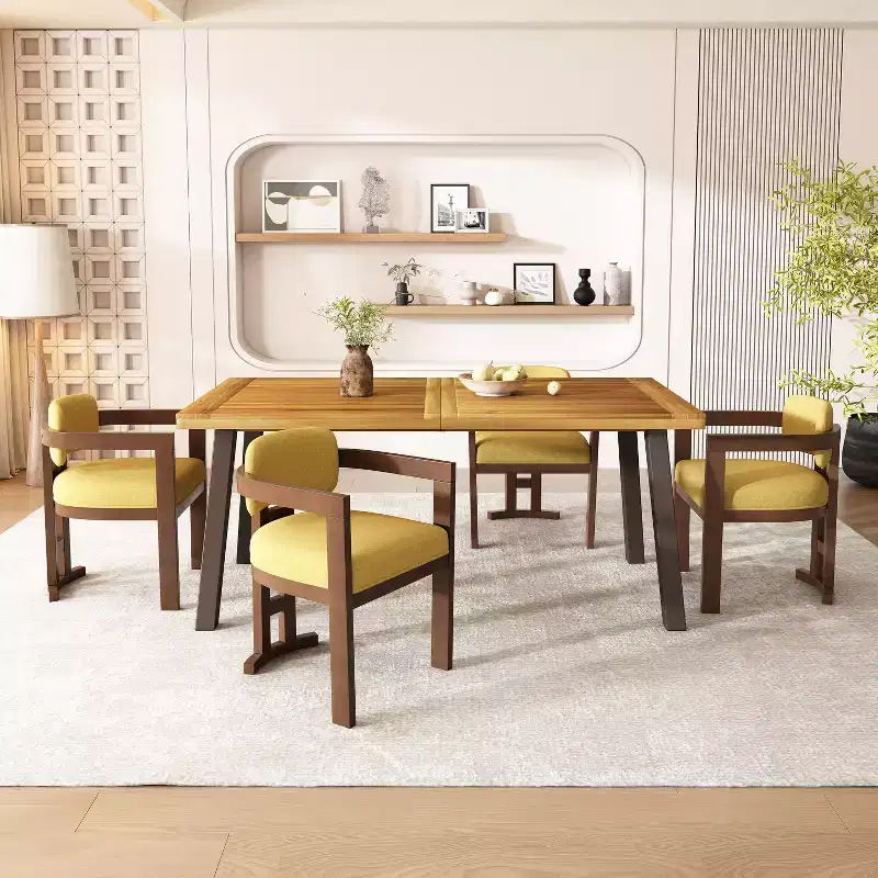 Christopher Knight Home Luna Modern Birch Wood Upholstered Dining Chair (Set of 4)
