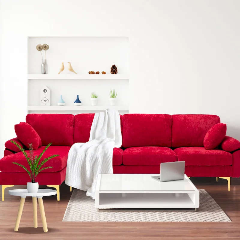 Kata 115 Sectional Sofa with Ottman